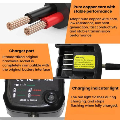 For Black&Decker 12-18V LCS1620 Lithium Battery Charger