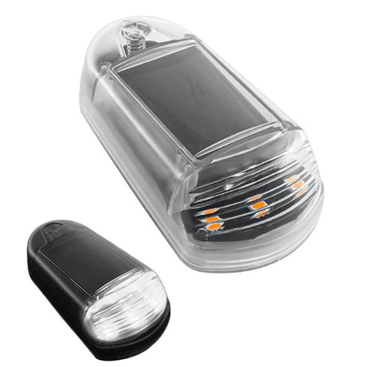 Solar-Powered Roof Warning Light LED Roof Strobe Light For Trucks Pickups