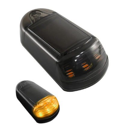 Solar-Powered Roof Warning Light LED Roof Strobe Light For Trucks Pickups