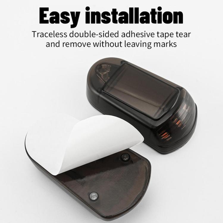 Solar-Powered Roof Warning Light LED Roof Strobe Light For Trucks Pickups