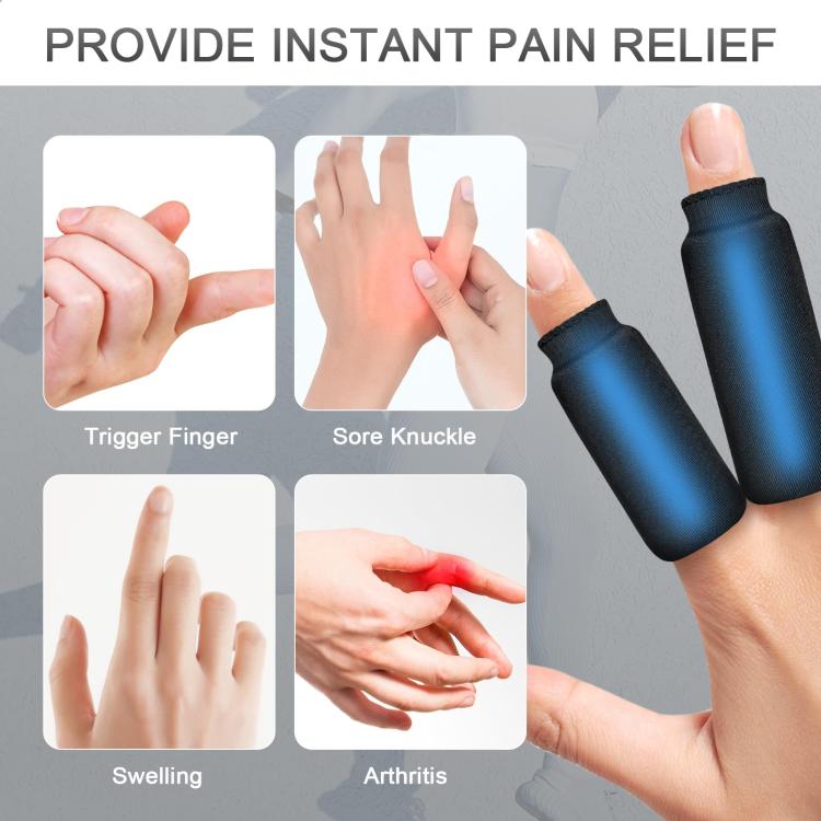 Ice Hot Compress Solid Hydrogel Finger Protector