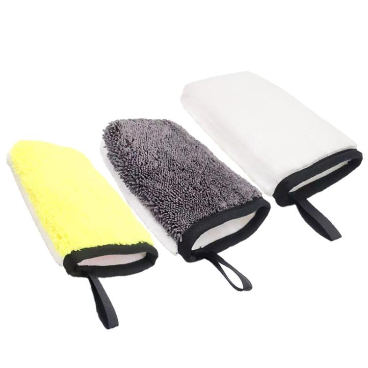 2pcs Car Interior Cleaning Gloves Dashboard Seat Car Washing Tools