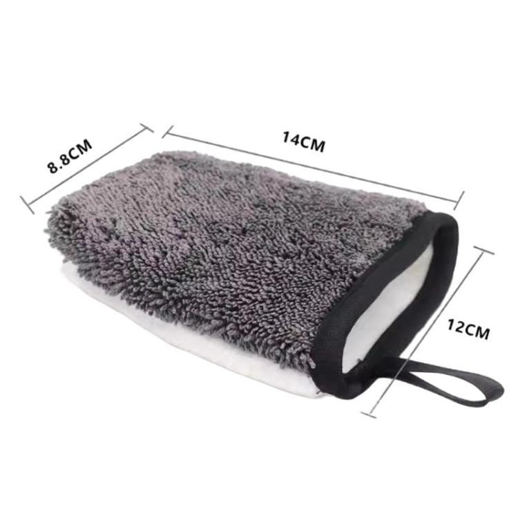 2pcs Car Interior Cleaning Gloves Dashboard Seat Car Washing Tools