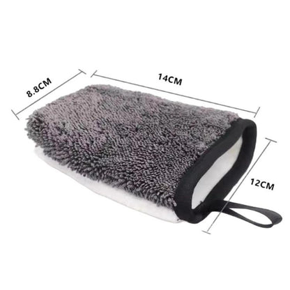 2pcs Car Interior Cleaning Gloves Dashboard Seat Car Washing Tools