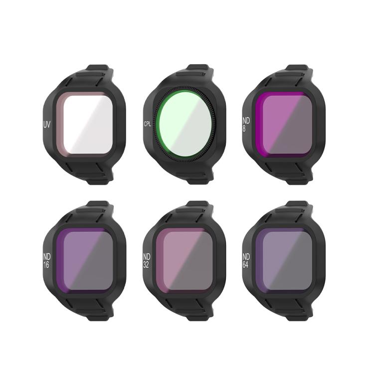 For DJI Mini 5 Pro Drone Magnetic Lens Filters, UV, CPL, ND8, ND16, ND32, ND64, ND256, ND8/PL, ND16/PL, ND32/PL, ND64//PL, ND256/PL, CPL+ND8+ND16, CPL+ND16+ND32, UV+CPL+ND8, UV+CPL+ND16, CPL+ND8/PL+ND16/PL, ND8+ND16+ND32+ND64                           ...