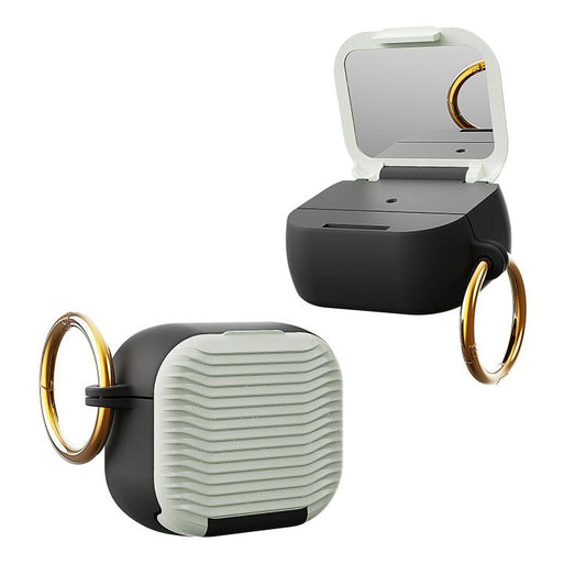 Beauty Mirror Phone Holder Earphone Case