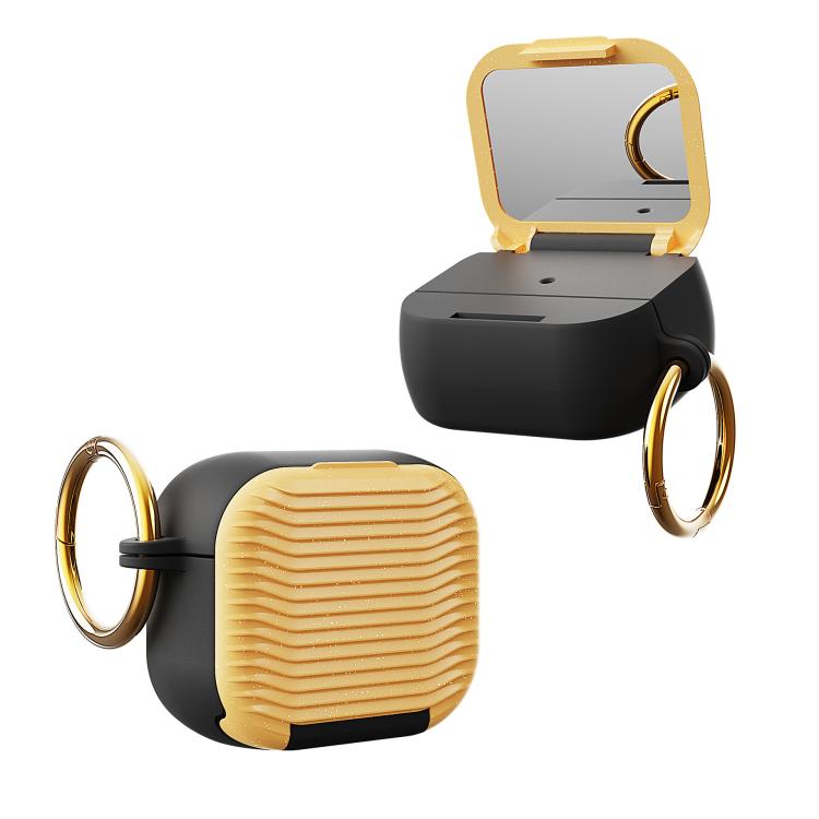 Beauty Mirror Phone Holder Earphone Case