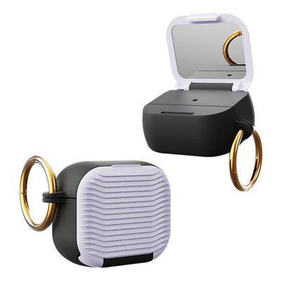 Beauty Mirror Phone Holder Earphone Case