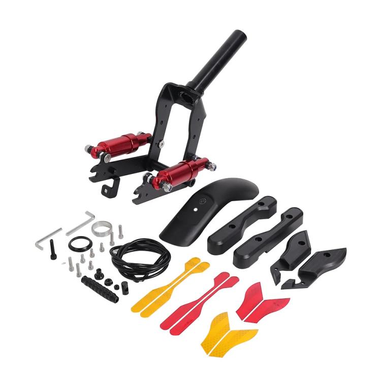 For Ninebot Max G30 Electric Scooter Conversion Front Shock Absorber Aluminum Clad Front Suspension Fork With Fenders