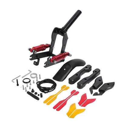 For Ninebot Max G30 Electric Scooter Conversion Front Shock Absorber Aluminum Clad Front Suspension Fork With Fenders