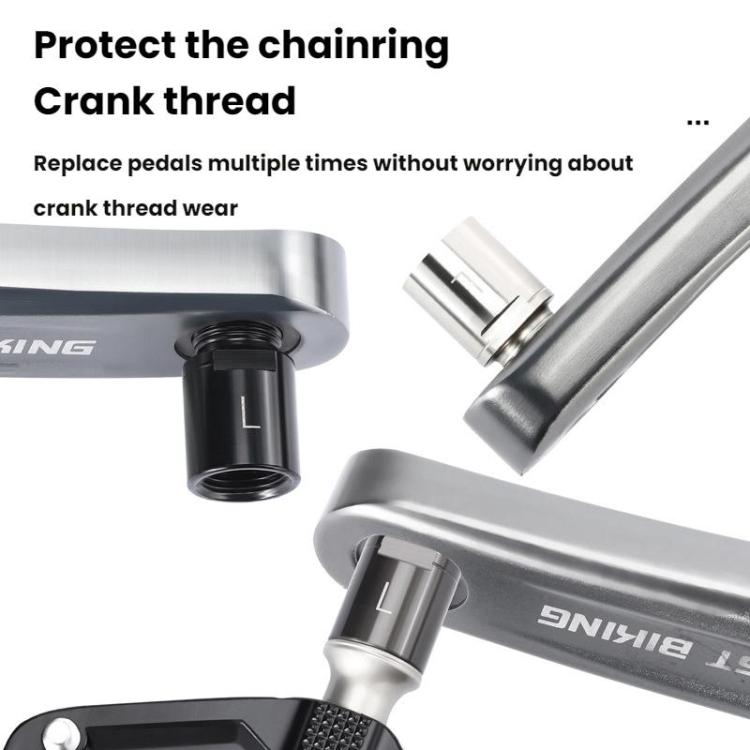WEST BIKING Bicycle Pedal Axle Crank Extension