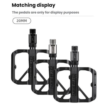 WEST BIKING Bicycle Pedal Axle Crank Extension