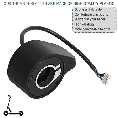 Scooter Finger Picks Speed Controller Throttle Knob Assembly Accessories