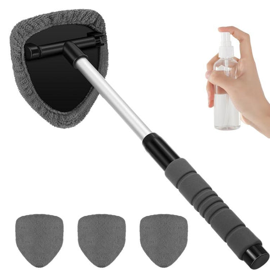 Lot de 6 brosses de nettoyage de pare-brise de voiture, brosse télescopique pour vitres, accessoires de lavage de voiture