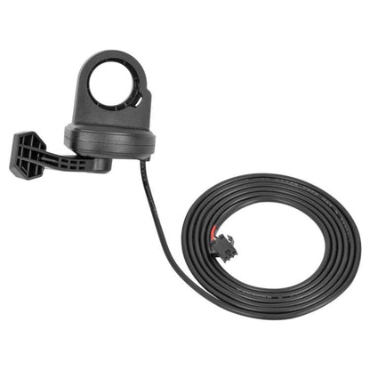 Accélérateur de vélo électrique 108X R Démarrage Poignée tournante de vitesse réglable Accélérateur de pouce Frein, Connecteur femelle carré 3 trous, Broche carrée 3 broches, Broche ronde 3 broches