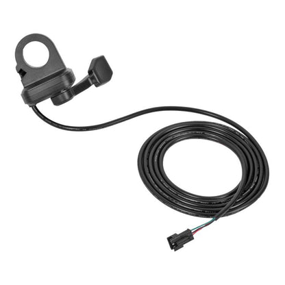 Accélérateur de vélo électrique 108X R Démarrage Poignée tournante de vitesse réglable Accélérateur de pouce Frein, Connecteur femelle carré 3 trous, Broche carrée 3 broches, Broche ronde 3 broches
