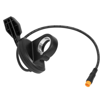 Accélérateur de vélo électrique 108X R Démarrage Poignée tournante de vitesse réglable Accélérateur de pouce Frein, Connecteur femelle carré 3 trous, Broche carrée 3 broches, Broche ronde 3 broches