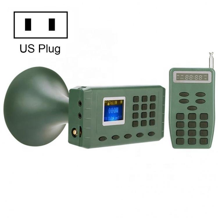 Outdoor Electronic Remote-Control Amplified Bird Caller MP3 Bird Call Device, US Plug, EU Plug