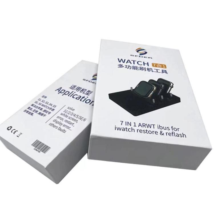 SFDER 7 In 1 Watch Flashing Test Stand, For iWatch Series 1 / 2 / 3 / 4 / 5 / 6