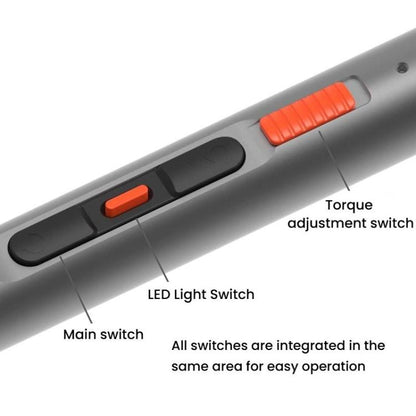 CREATIONSPACE CS0701A 29pcs High-Torque Mini Electric Screwdriver Set