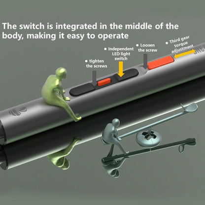 CREATIONSPACE CS0701A 29pcs High-Torque Mini Electric Screwdriver Set