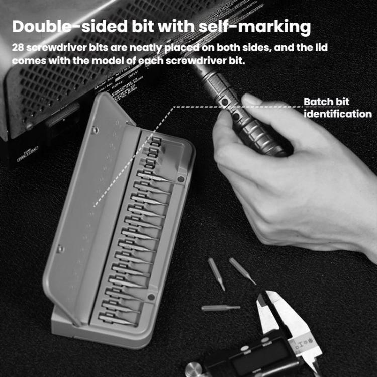 29pcs Rechargeable Electric Screwdriver Set, CREATIONSPACE CS0602A