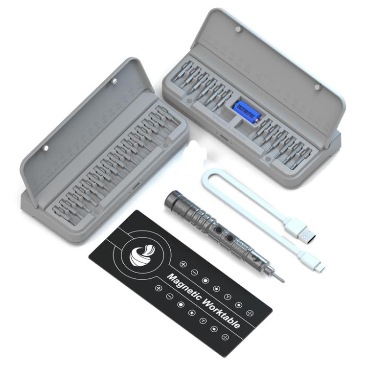 33pcs Small Mini Electric Screwdriver Set, CREATIONSPACE CS0603A
