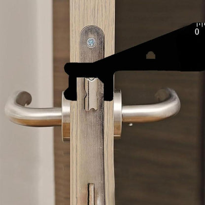 Pied de biche manuel multifonctionnel à levier pour entrebâilleur de porte