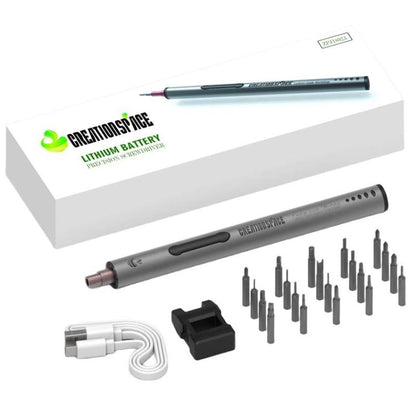 Pen-Shaped Electric Screwdriver Precision Screwdriver Set, CREATIONSPACE CS0202B 23pcs, CREATIONSPACE CS0205A 21pcs, CREATIONSPACE CS0203B 59pcs