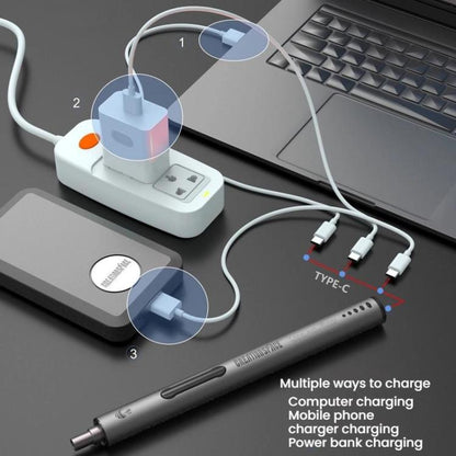 Pen-Shaped Electric Screwdriver Precision Screwdriver Set, CREATIONSPACE CS0202B 23pcs, CREATIONSPACE CS0205A 21pcs, CREATIONSPACE CS0203B 59pcs