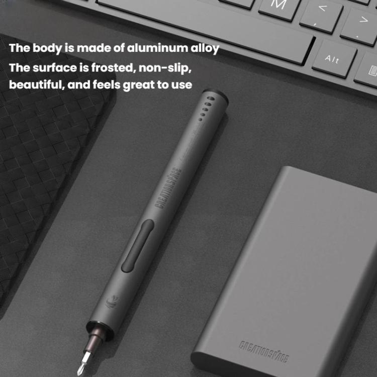 Pen-Shaped Electric Screwdriver Precision Screwdriver Set, CREATIONSPACE CS0202B 23pcs, CREATIONSPACE CS0205A 21pcs, CREATIONSPACE CS0203B 59pcs