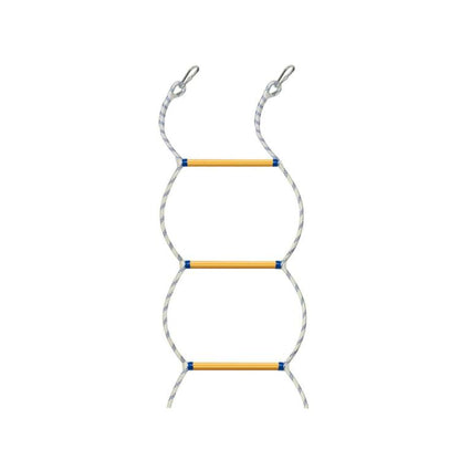 Échelle de corde d'entraînement multifonctionnelle en résine pour bateau, blanc 1m, blanc 1.4m, blanc 1.8m