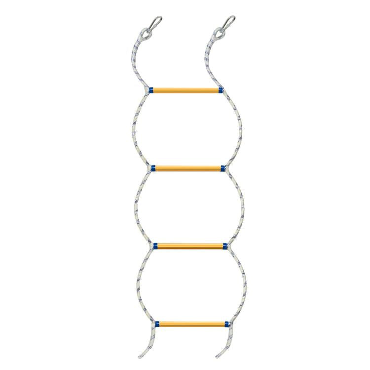 Échelle de corde d'entraînement multifonctionnelle en résine pour bateau, blanc 1m, blanc 1.4m, blanc 1.8m