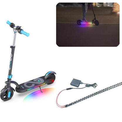 Bande lumineuse d'ambiance RVB pour châssis de scooter avec compartiment à piles, 0,5 m 9 LED, 0,5 m 15 LED, 0,5 m 30 LED