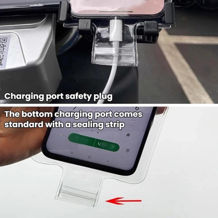 10pcs Waterproof Phone Pouch For Cycling Rechargeable Mount-CompatibleTouchscreen-Enabled Rainproof Case