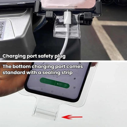 10pcs Waterproof Phone Pouch For Cycling Rechargeable Mount-CompatibleTouchscreen-Enabled Rainproof Case
