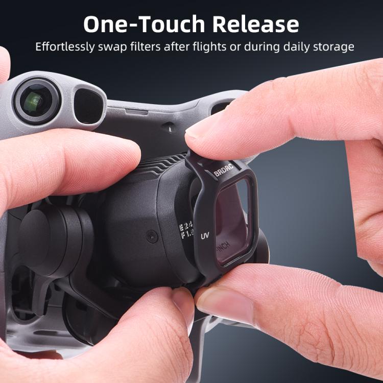 For DJI MINI 5 PRO BRDRC Drone Filters Lens Accessories, UV, CPL, ND16, CPL+ND8+ND16+ND32