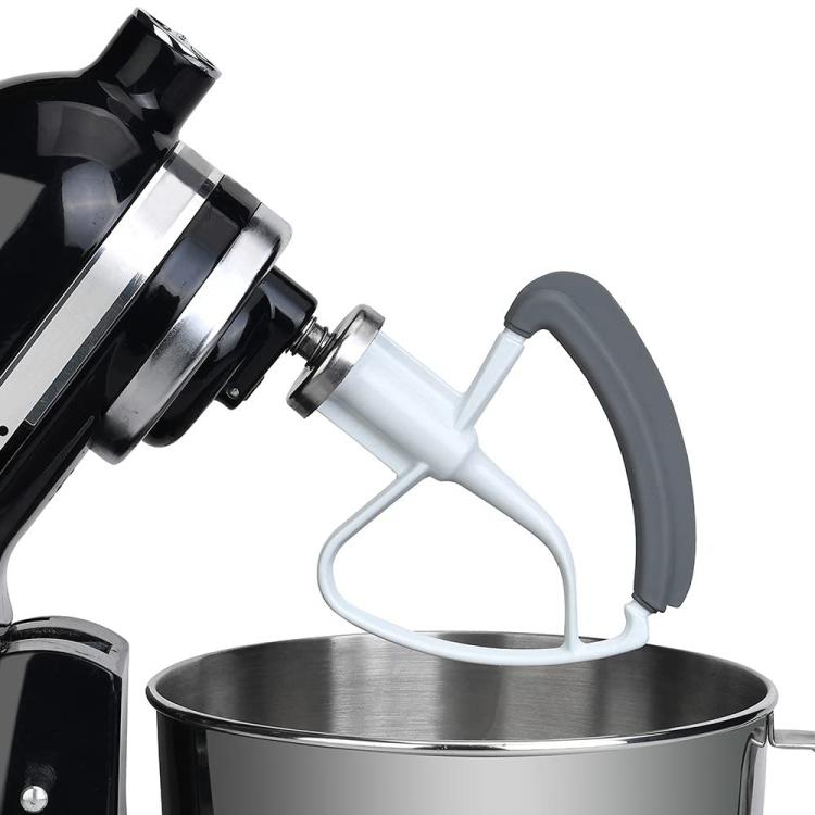 Flex Edge Beater For KitchenAid 4.5 & 5 QT Mixers Replacement Paddle With Scraper Attachment