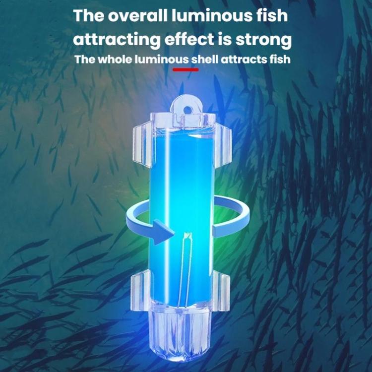 Fish-Attracting Light Water-Activated Flashing Light Fish-Gathering Light, Single Light, 4 LEDs