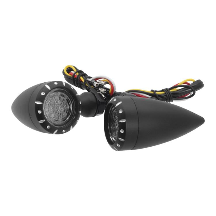 2 feux de clignotants LED rétrofit pour moto