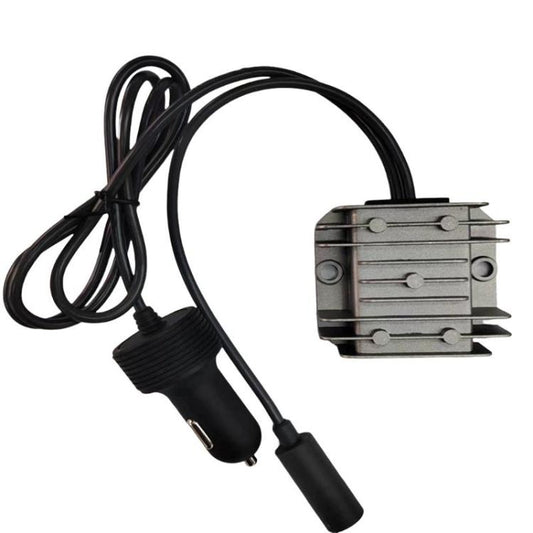 Convertidor de potencia para cargador de coche, encendedor de cigarrillos, 12 V/24 V a 30 V, 3.5 A, con cargador de coche de 1 m