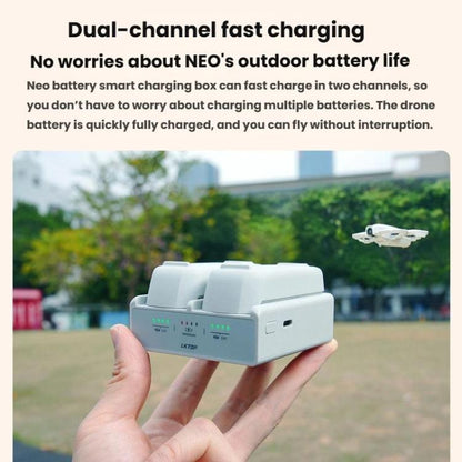 LKTOP NC016 Dual Channel Smart Battery Fast Charging Case Drone Charging Manager, NC016
