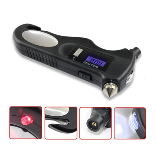 Medidor electrónico digital de presión de neumáticos para automóviles, JZ-409B