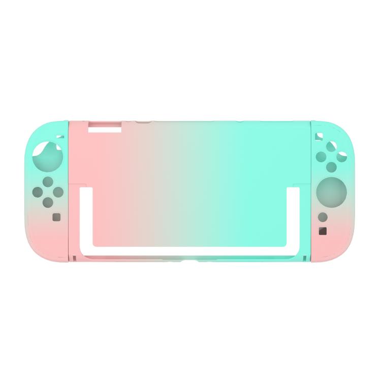For Nintendo Switch 2 Split-Type Gradient Protective Case Controller & Console Cover, Pink, White, Purple, Blue Green, Pink Blue, Blue Purple, Pink Purple
