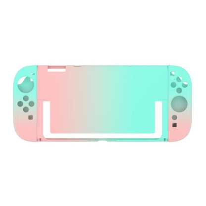 For Nintendo Switch 2 Split-Type Gradient Protective Case Controller & Console Cover, Pink, White, Purple, Blue Green, Pink Blue, Blue Purple, Pink Purple