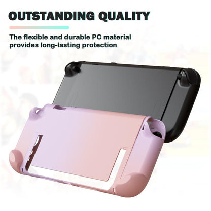 For Nintendo Switch 2 Split-Type Gradient Protective Case Controller & Console Cover, Pink, White, Purple, Blue Green, Pink Blue, Blue Purple, Pink Purple