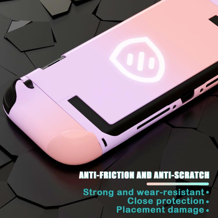 For Nintendo Switch 2 Split-Type Gradient Protective Case Controller & Console Cover, Pink, White, Purple, Blue Green, Pink Blue, Blue Purple, Pink Purple