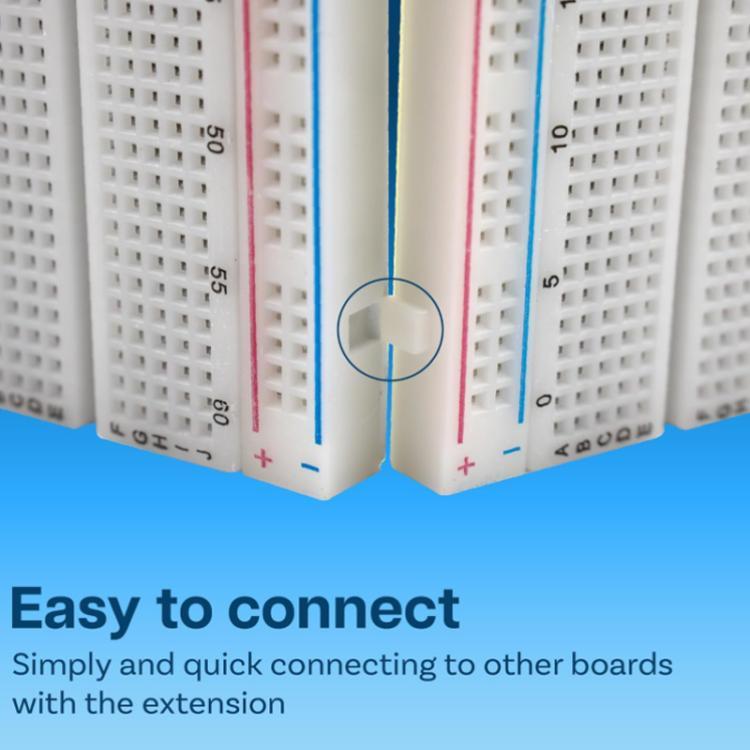 MB-102 830-hole Breadboard + Power Module + 65 Breadboard Wires