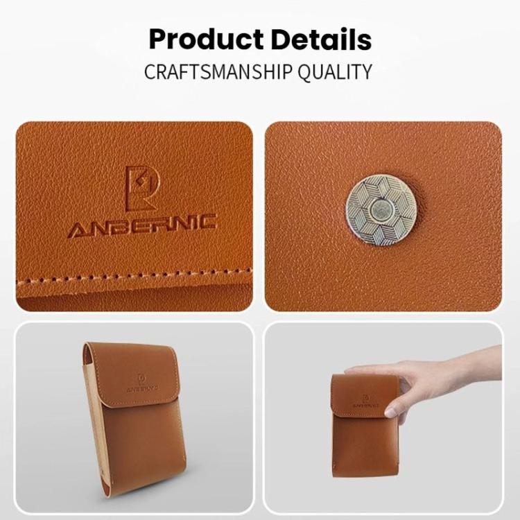 ANBERNIC RG34XX Handheld Game Console Storage Case Game Console Leather Cover