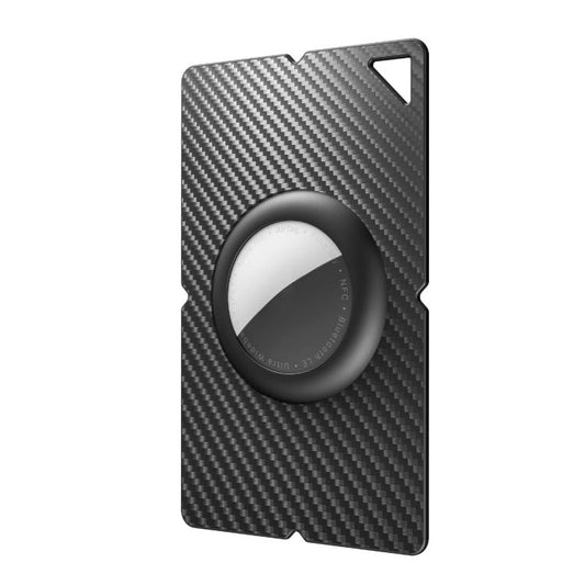 For AirTag Slim Card-Type Holder Case Wallet and Keychain Compatible Protective Cover